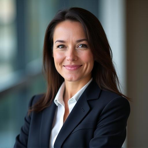 Gambar potret korporat seorang eksekutif perniagaan.